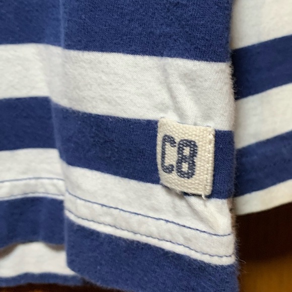 Crazy 8 Navy & White Striped Long Sleeve Tee – Size M (7–8) 2015 - Picture 4 of 10